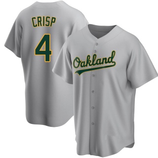 Coco Crisp Men's Oakland Athletics Alternate Jersey - Green Authentic